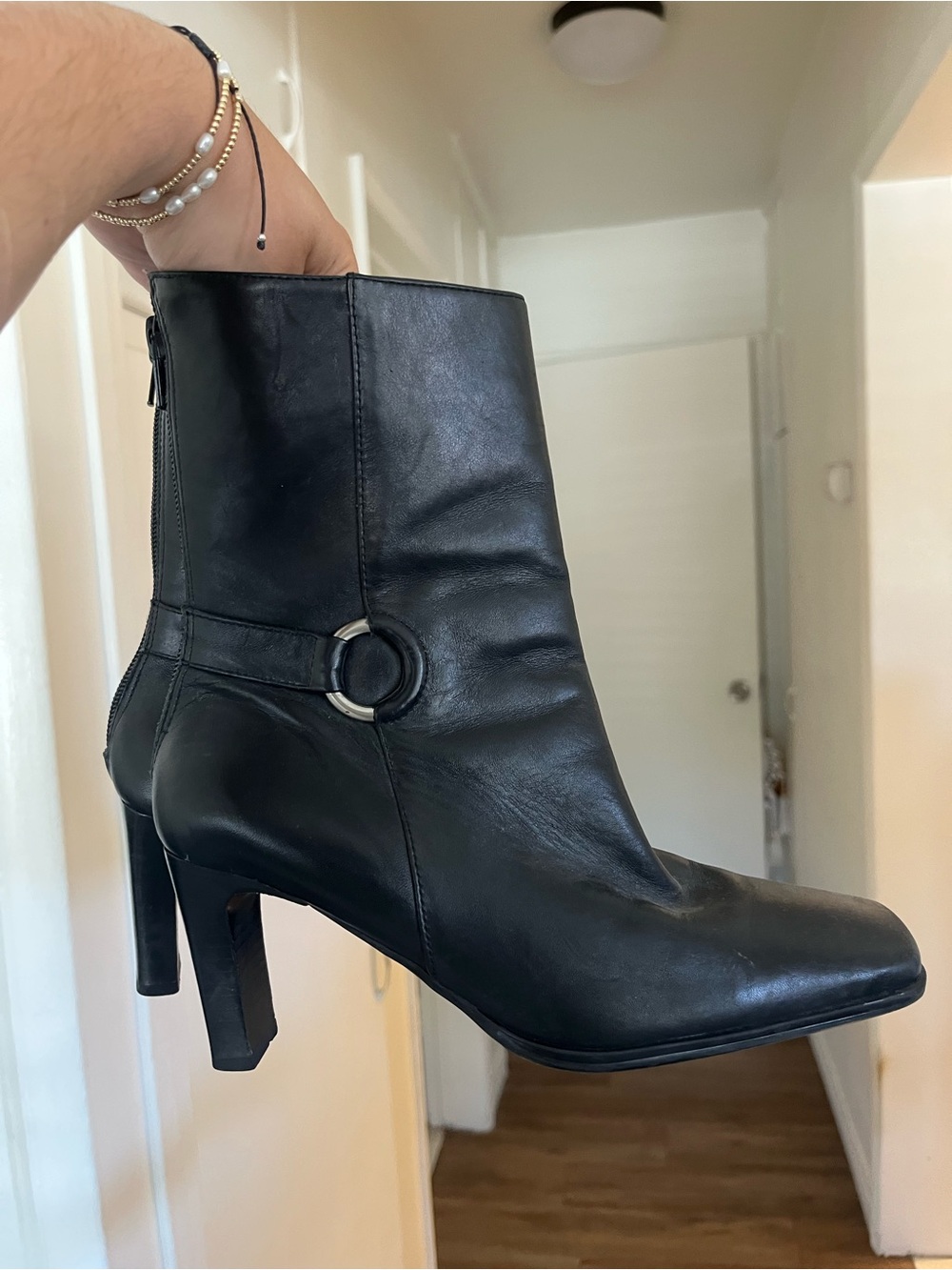 Amanda Smith Leather Booties